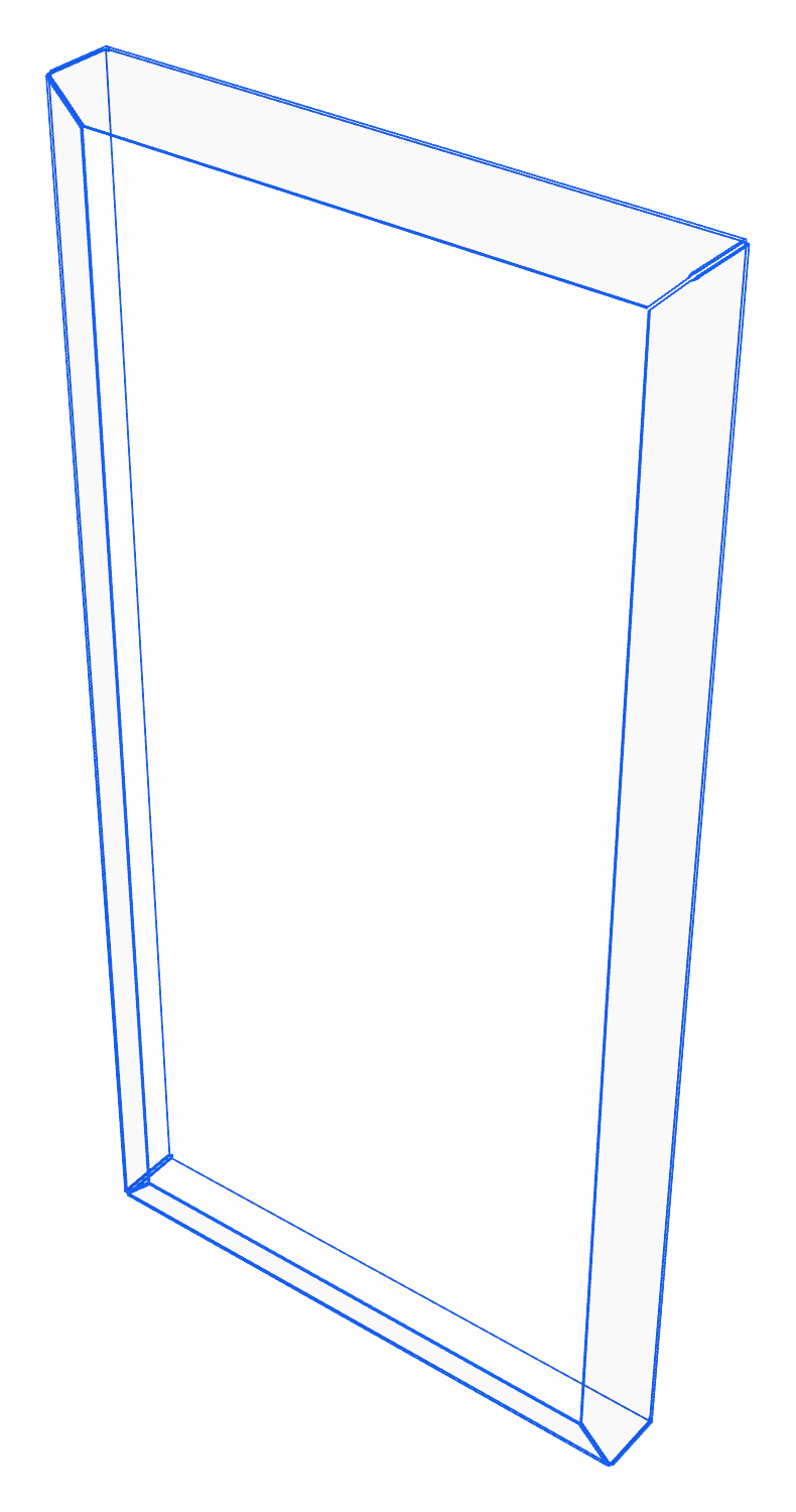 Bükümlü raf