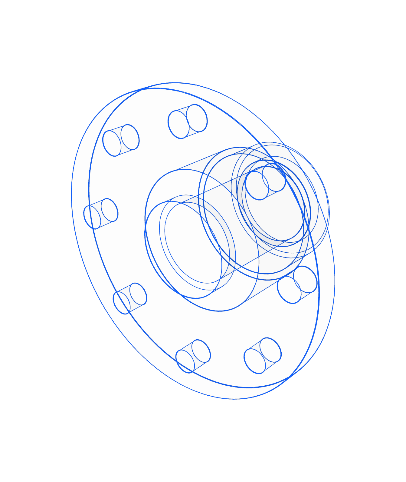 CNC flanş